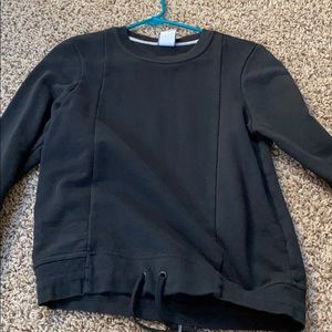 black nike crew neck